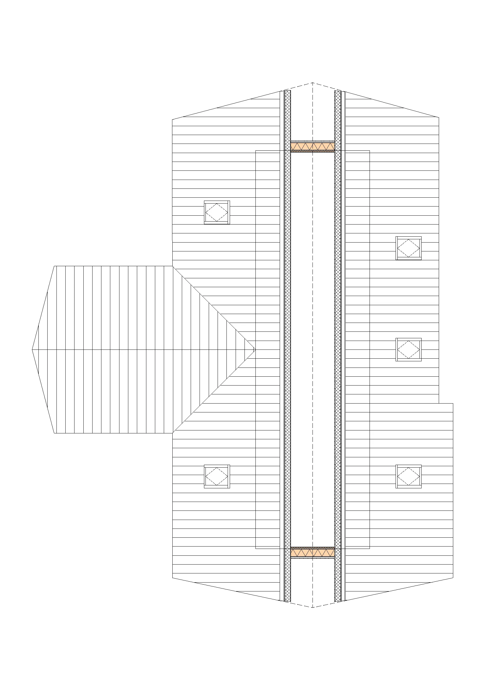 Plattegrond 2e verdieping van De Den