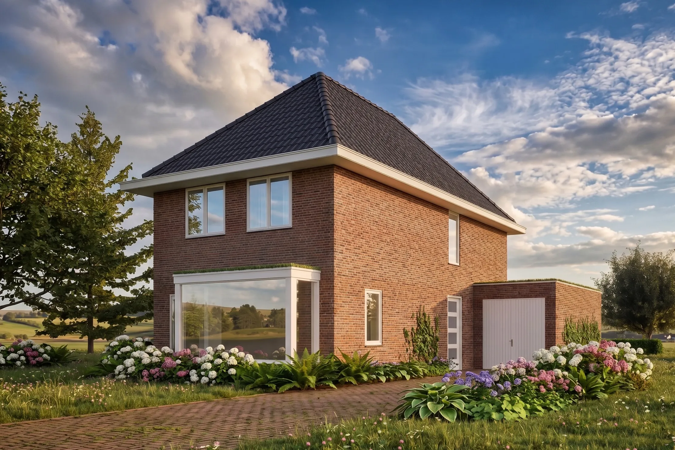 De Berk, één van de negen woningontwerpen in de configurator