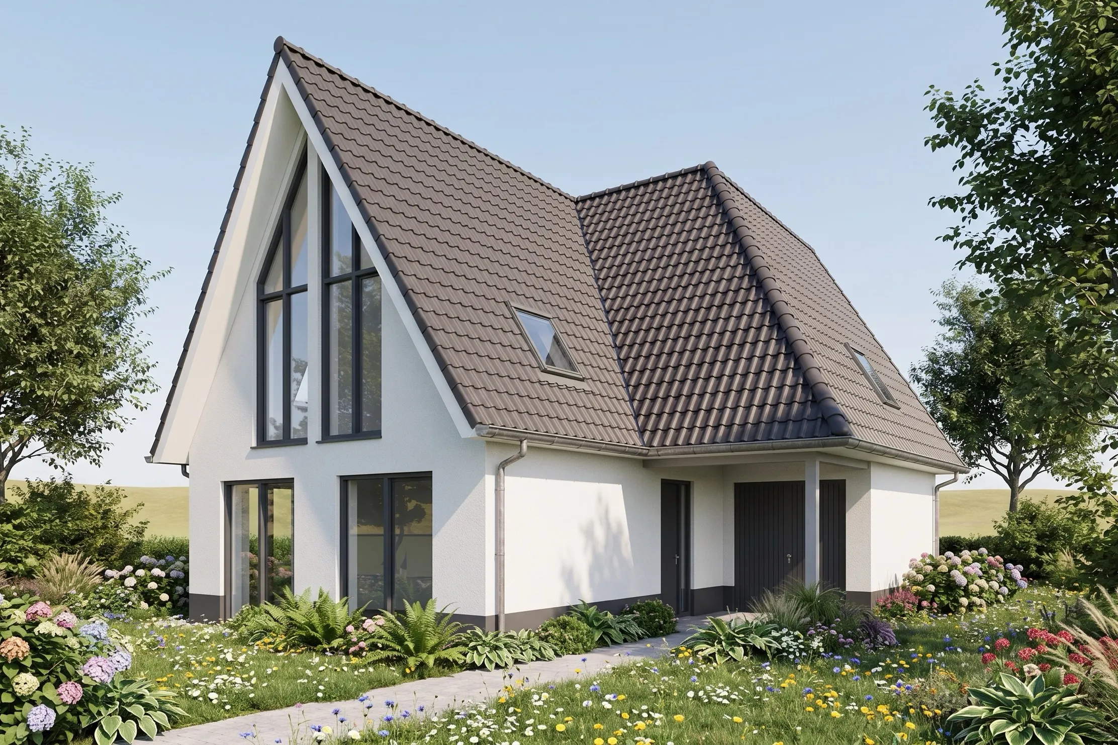 De Wilg, één van de negen woningontwerpen in de configurator