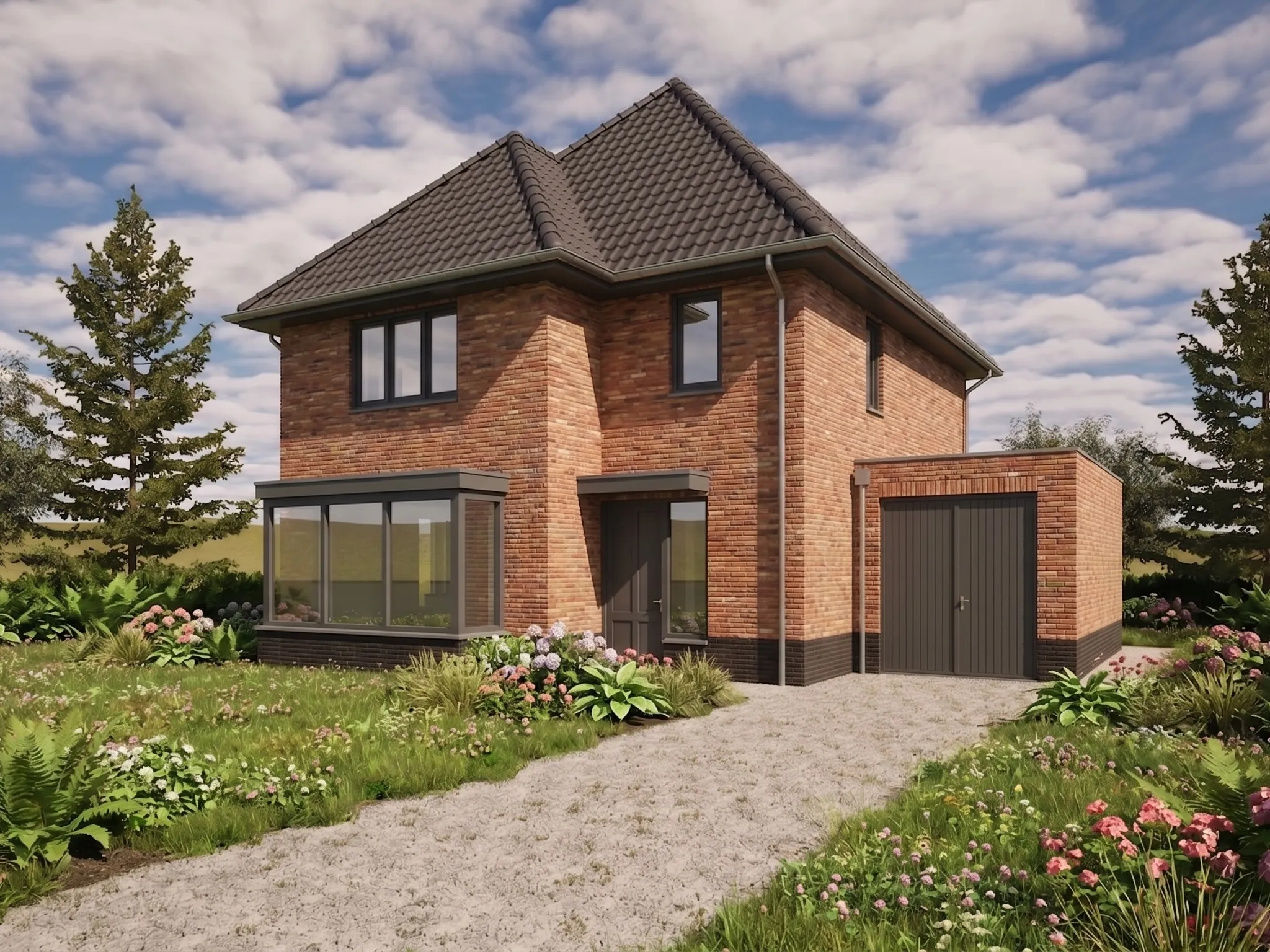 De Beuk, één van de negen woningontwerpen in de configurator